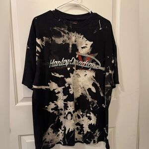 Vintage destructed Harley Davidson tee